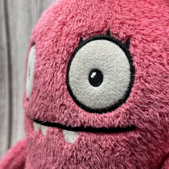 Ugly Doll- Moxie - Pink 9 Inch Plush- Yours Truly Weighted Bean Bottom - Picture 2 of 9